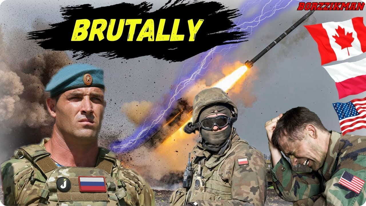 Russian Paratroopers Destroyed More Than 50 Canadian, Polish, and US Mercenaries In Chasiv Yar